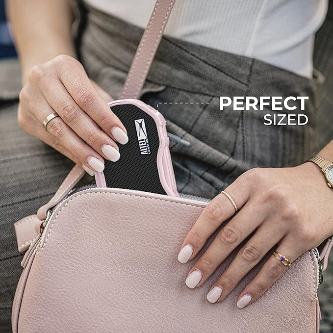 Altec Lansing Baby Boom XL - Waterproof Bluetooth Speaker, Wireless & Portable Speaker for Travel & Outdoor Use, Deep Bass & Loud Sound, 1 Pack, Pink