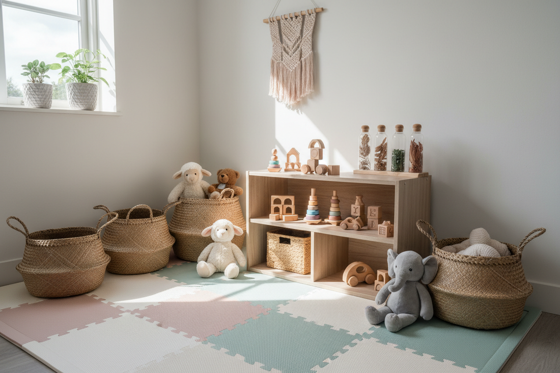 How to Build a Safe & Stimulating Play Corner for Babies