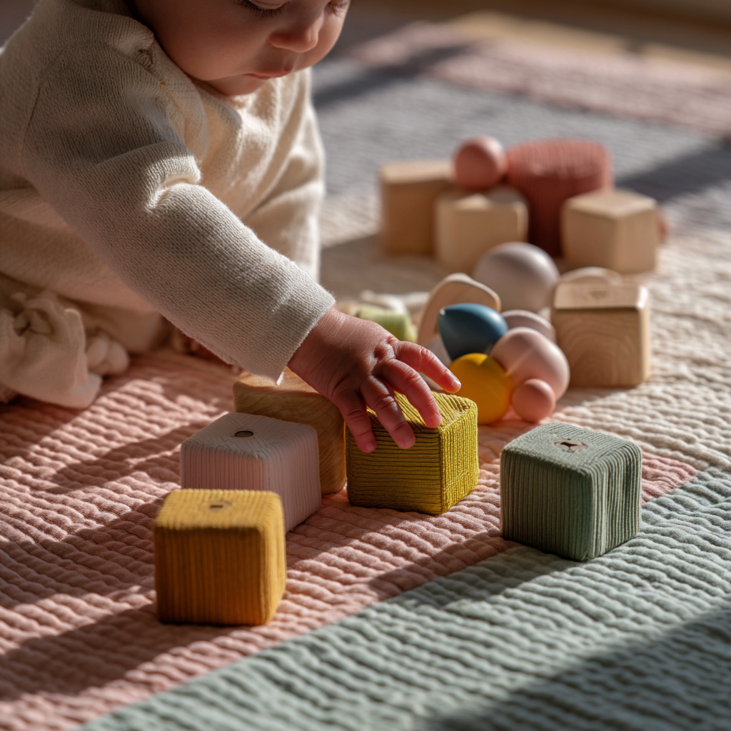 The Role of Colors and Textures in Baby Development