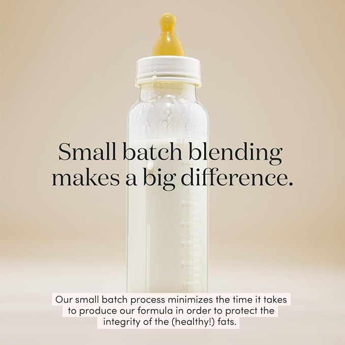 Infant Formula Powder for Infants 0-12 Months, Made With Organic Whole Milk, Clean Label Project Certified, Closest-to-Breast Milk Baby Formula Patented Protein Blend, 24 Ounce (Pack of 1)