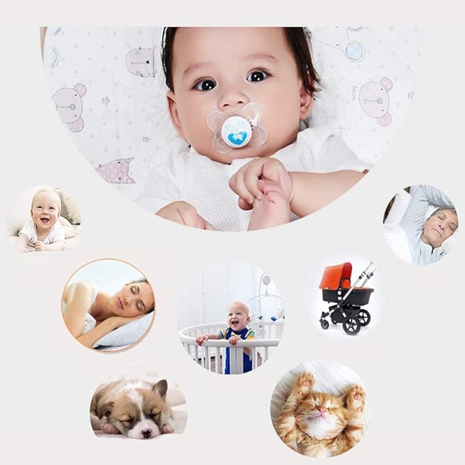 2 Pack Waterproof Crib Mattress Protector Pad, 34" x 54", Washable, Reusable Flannel Protector Pad for Baby, Toddler, Elders and Pets