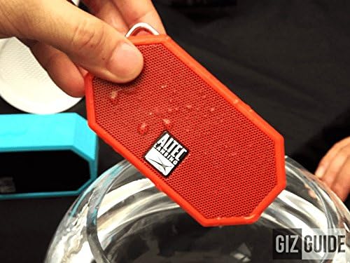 Altec Lansing Mini H2O - Waterproof Bluetooth Speaker, IP67 Certified & Floats in Water, Compact & Portable Speaker for Hiking, Camping, Pool, and Beach, Red