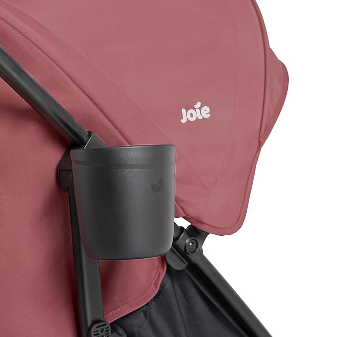 Joie Tansy Umbrella Stroller – Lightweight, Compact Folding with Multi-Position Recline – Travel-Friendly Stroller (Crimson)