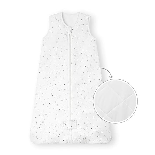 TotAha Toddler Sleep Sack 1.0 TOG, Soft Quilted Wearable Blanket Baby Sleeping Bag with 2-Way Safe Zippers for All Seasons