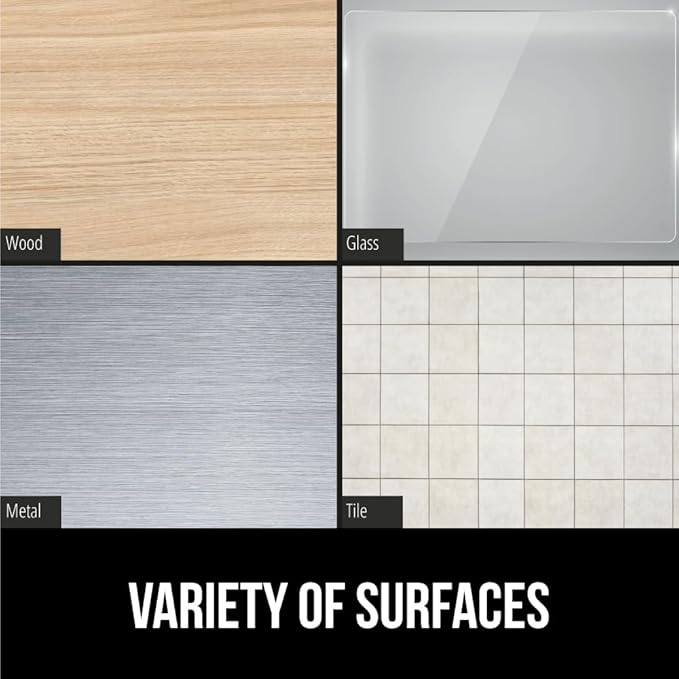 GORILLA GRIP Baby Proof Corners and Edges for Furniture, Kid Proofing Adhesive Table Corner Protectors, Heavy Duty Soft Rubber Foam Protection, Includes 8 Protective Safety Guards, 10 Feet, Off White