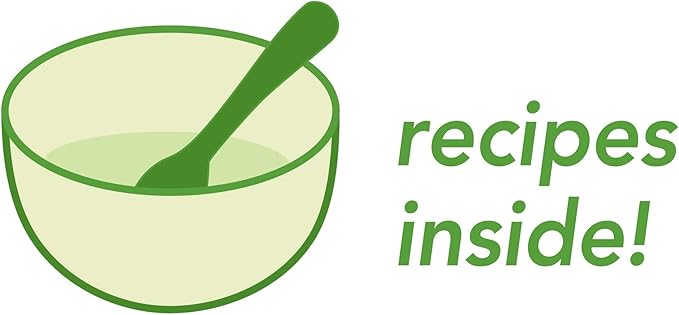 green sprouts Fresh Baby Food Mill - Easily Purees Food for Baby, Separates Seeds & Skins, Compact Size, No Batteries or Electricity Needed, Dishwasher Safe