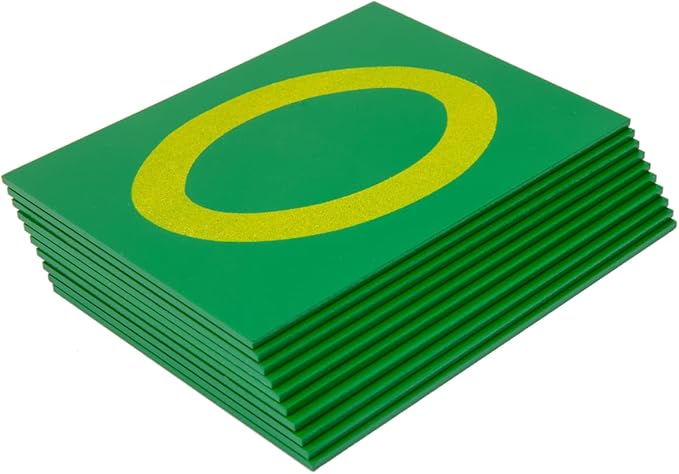 Adena Montessori Wooden Math Counting,Sandpaper Numbers with Box for Toddlers Kids,Early Development Math Material for Preschool Learning Education Toys,Sensory 0-9 Cards Montessori Flash Cards