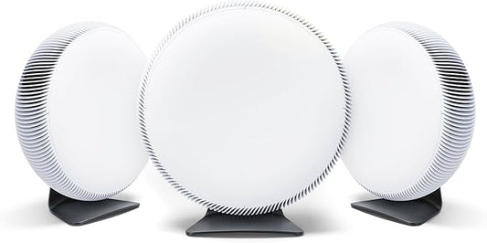 IQAir Atem X - 3Pack - Smart Air Purifier for Large Room up to 4950 sq. ft., WiFi App Control, HyperHEPA Filters Viruses, Bacteria, Allergies, Asthma, Mold, Pets, Dust, Odor; Made in Germany