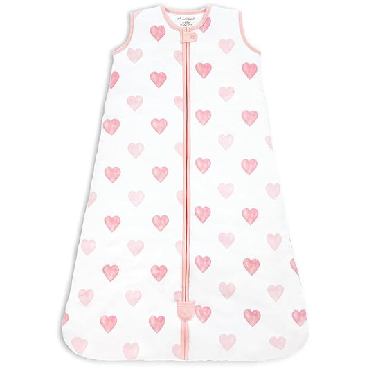 Mama Cheetah Baby Sleep Sack 2.5 TOG, Winter Baby Sleeping Bag with 2-Way Zipper, Organic Cotton Swaddle Transition Wearable Blanket for Boy Girl Infant Toddler, 24-48 Months, 1-Pack