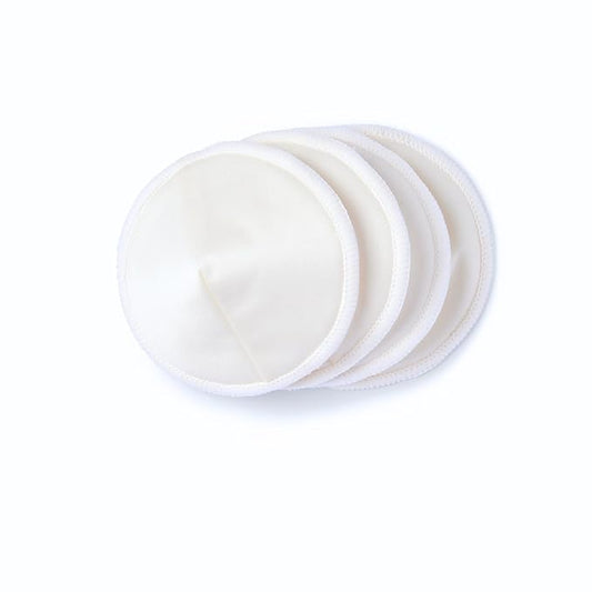 Ameda Washable Nursing Pads | 2 Pairs (4 Count) | Organic Nursing Pads | Breastfeeding Supplies | Reusable Breast Pads for Leaking Milk | Breastfeeding Pads | Viscose from Bamboo