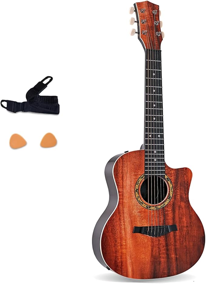 31 Inch Guitar Toy for Kids, 6Strings, Guitar Musical Instrument Toy, Birthday Present for Beginner Children Boys Girls , Beginner Practice First Musical Instrument for Children, Toddlers