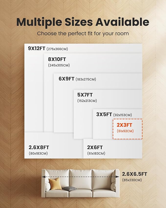 AMADA HOMEFURNISHING Washable Entry Rug, 2x3 Modern Abstract Rug with Short Pile and Non-Slip Backing, Small Rug with Abstract Pattern for Entryway, Kitchen and Living Room, Brown