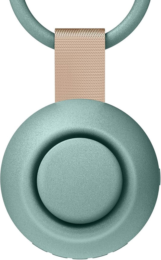 2025 Mom's Choice Awards, Portable Sound Machine for Baby Adult, AI Cry Detection, 18 Soothing Sound, Bluetooth Rechargeable White Noise Machine for Home Office Travel, Nursery Light, Cyan