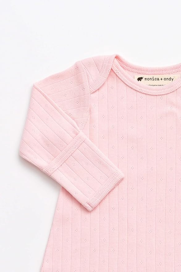 MONICA + ANDY Baby Organic Knot It Gown