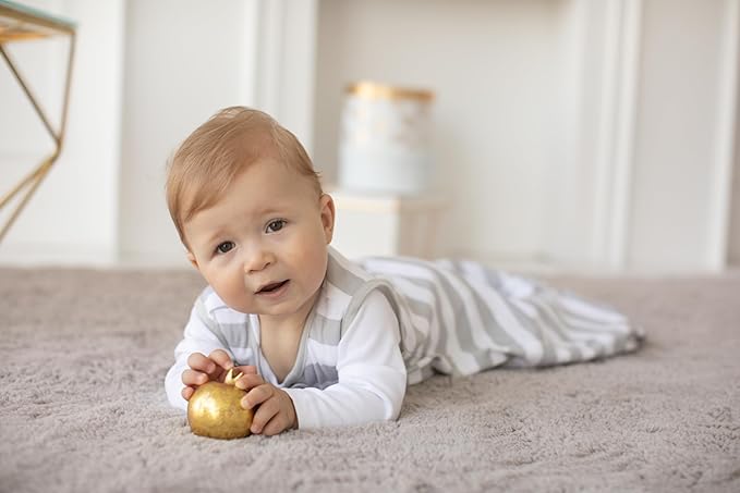 Mama Cheetah Baby Sleep Sack 2.5 TOG, Organic Cotton Baby Wearable Blanket with Two-Way Zipper, Swaddle Transition Baby Sleeping Bag for Newborn Infant Toddler Boy Girl, 18-24 Months