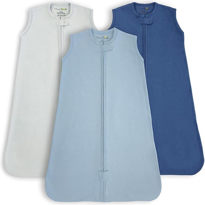 Mama Cheetah Baby Sleep Sack 0.5 TOG, Organic Cotton Baby Wearable Blanket with Two-Way Zipper, Swaddle Transition Baby Sleeping Bag for Newborn Infant Toddler Boy Girl, 18-24 Months