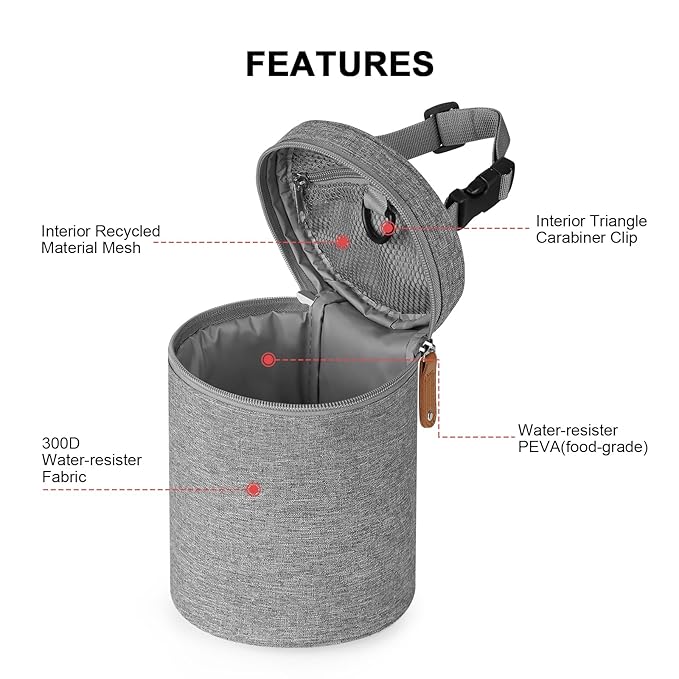 Accmor Breastmilk Cooler Bag, Insulated Baby Bottle Cooler Tote Bags for Nursing Mom Daycare