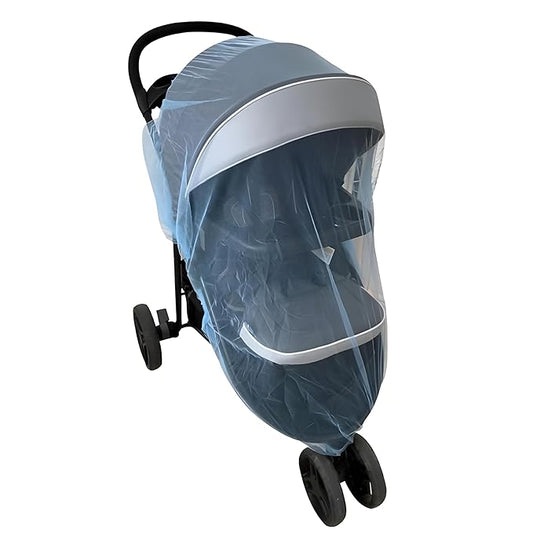 Enovoe Mosquito Net for Stroller, Bassinet, Cradle - Blue Baby Mosquito Net Cover for Playards, Pack N Plays, Mini Crib