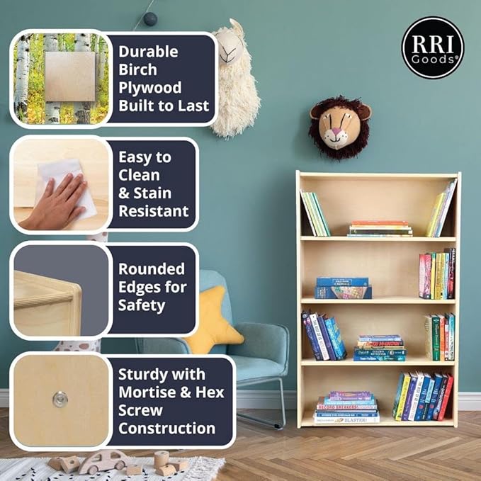 7" H Wooden Stackable Feeding Chair with Removable Tray and 3 Point Harness, Suitable for 12-18 Months Babies Dining & Studying Needs [Fully Assembled]