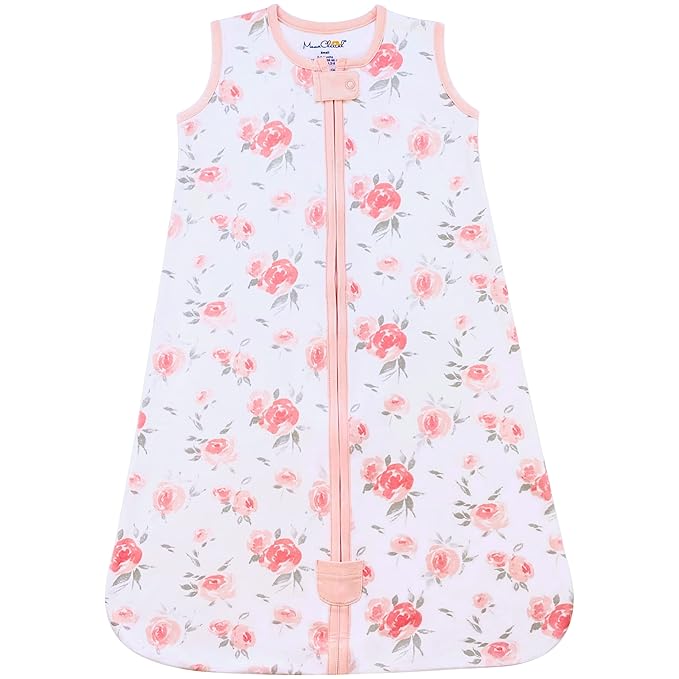 Mama Cheetah Baby Sleep Sack 2.5 TOG, Winter Baby Sleeping Bag with 2-Way Zipper, Organic Cotton Swaddle Transition Wearable Blanket for Boy Girl Infant Toddler, 0-6 Months, 1-Pack