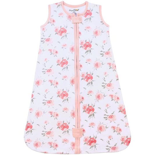 Mama Cheetah Baby Sleep Sack 2.5 TOG, Winter Baby Sleeping Bag with 2-Way Zipper, Organic Cotton Swaddle Transition Wearable Blanket for Boy Girl Infant Toddler, 0-6 Months, 1-Pack