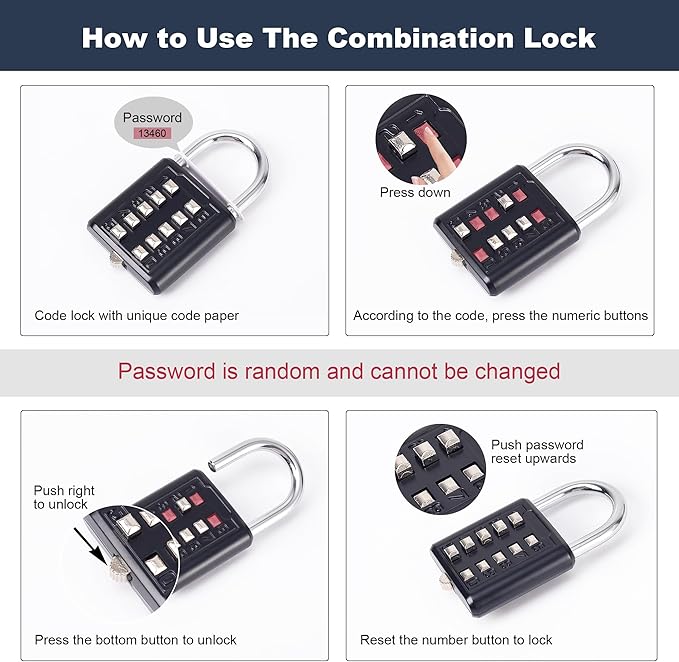 2 Pack Door Knob Lockout Device with Padlock,Temporary Door Handle Lock Cover for Dementia Patients/Child Proof, Outdoor Water Faucet Lock Cover - White