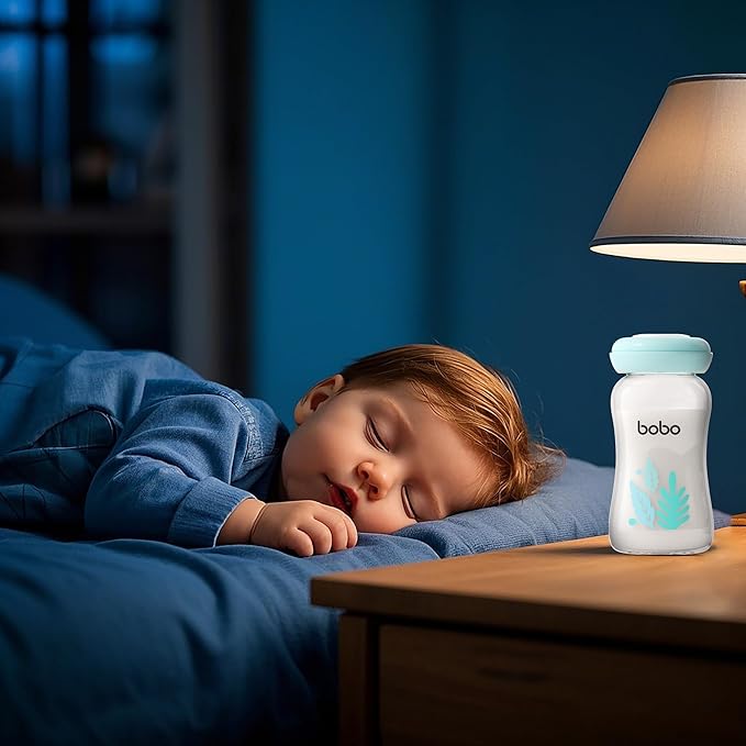 YOHKOH Glass Breast Milk Storage Bottles - 100% Leak-Proof, BPA-Free Breastmilk Storage Containers, Freezer & Dishwasher Safe, Ideal for Nursing Mothers (Multicolor, 5.4oz (Pack of 6))