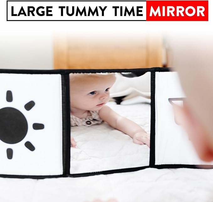 High Contrast Baby Toys for Newborn Black and White Baby Toys Baby Books 0-6 Months High Contrast Baby Book Contrast Toys for Infants 0-6 Months Black and White Books for Newborns