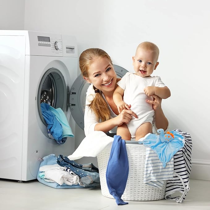 Pro Goleem Dinosaur Security Blanket Soft Loveys for Babies for Boys and Girls Newborn Lovie Infant Blankie Snuggle Toy Stuffed Animal Baby Gifts Blue 14 Inch