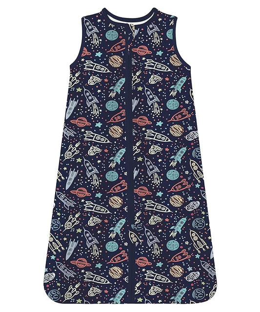 TotAha Space Toddler Sleep Sack 2T-3T-4T,0.5 TOG Lightweight, Stretchy, Silky Sleep Bag, Buttery Soft Wearable Blanket Baby Sleeping Sacks With 2-way Safe Zipper