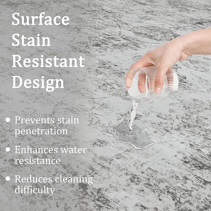 9x12 Area Rug Living Room Rugs - Washable Rug Large Modern Abstract Soft Thin Carpets Indoor Floor No Slip Vintage Carpet for Bedroom Under Dining Table Nursery Home Office Decor Gray