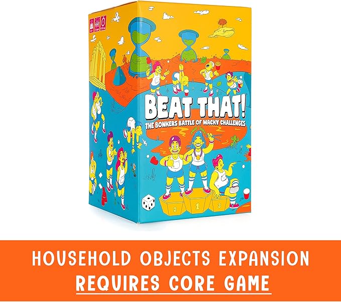 Gutter Games Beat That! Game Household Objects Expansion [Family Party Game for Kids & Adults]