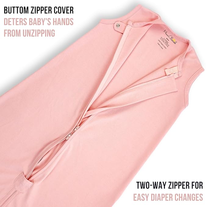 Mama Cheetah Baby Sleep Sack 0.5 TOG, Organic Cotton Baby Wearable Blanket with Two-Way Zipper, Swaddle Transition Baby Sleeping Bag for Newborn Infant Toddler Boy Girl, 24-48 Month