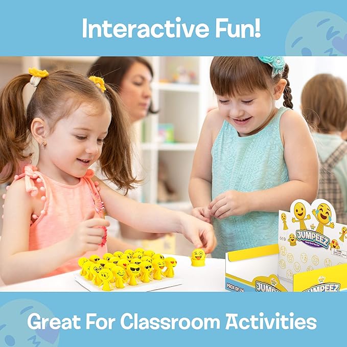 IPIDIPI TOYS Jumping Poppers – Pack of 24 – Spring Launcher Toys for Kids - Fun Party Favors, Goodie Bag Stuffers, Classroom Rewards, Birthday Games, and Holiday Prizes