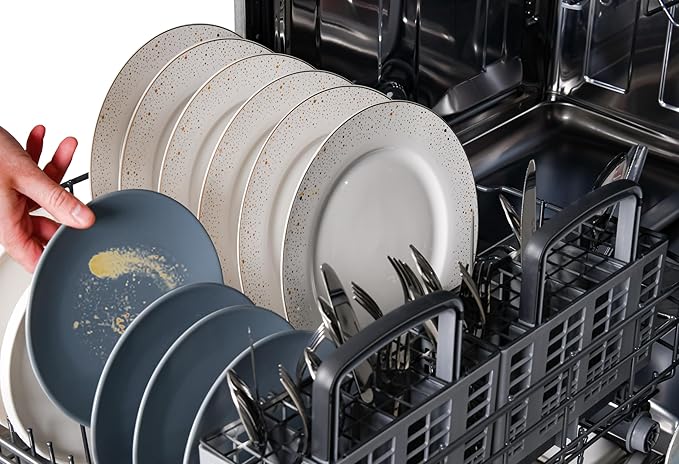 Kenmore Elite 24" Built-in Stainless Steel Tub Dishwasher TotalFlex 3rd, SmartWash, UltraWash, TurboDry, MoreSpace Plus Adjustable Rack, Energy Star Certified, White