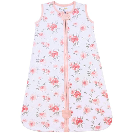 Mama Cheetah Baby Sleep Sack 2.5 TOG, Winter Baby Sleeping Bag with 2-Way Zipper, Organic Cotton Swaddle Transition Wearable Blanket for Boy Girl Infant Toddler, 12-18 Months, 1-Pack