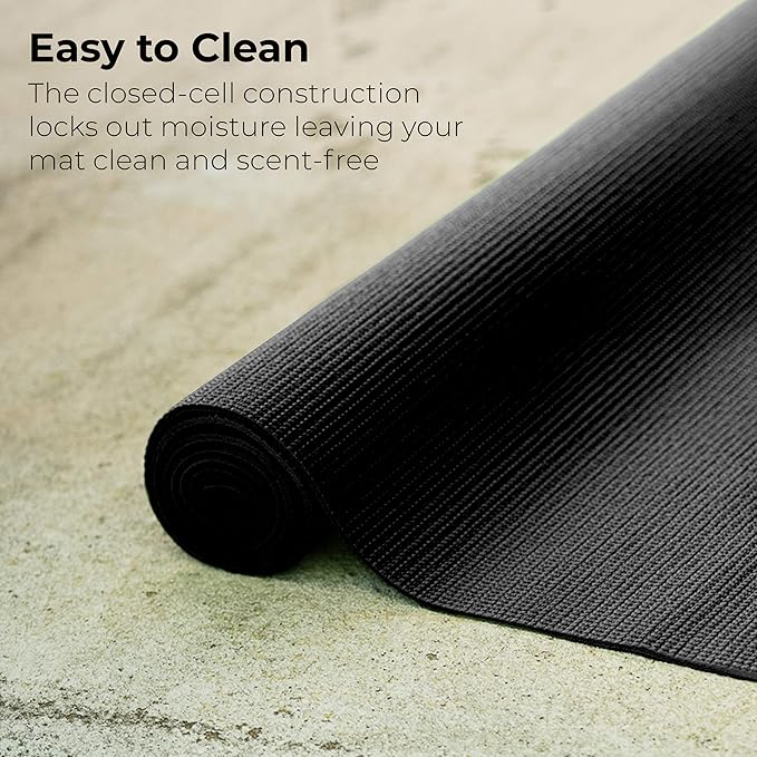 Hello Fit 10-Pack Yoga Mat, 68" x 24" Non Slip Exercise Mat, 4mm Thick Gym Mat for Fitness and Stretching, Bulk Non Toxic Yoga Mats for Schools and Studios